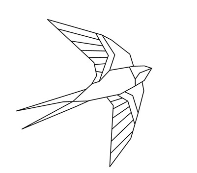 Geometric shape design vector set