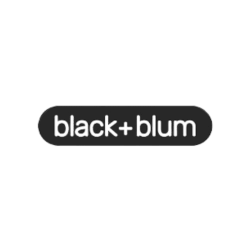 לוגו של מותג הלייף סטייל שלנו כוסות ובקבוקים תרמיים black & blum